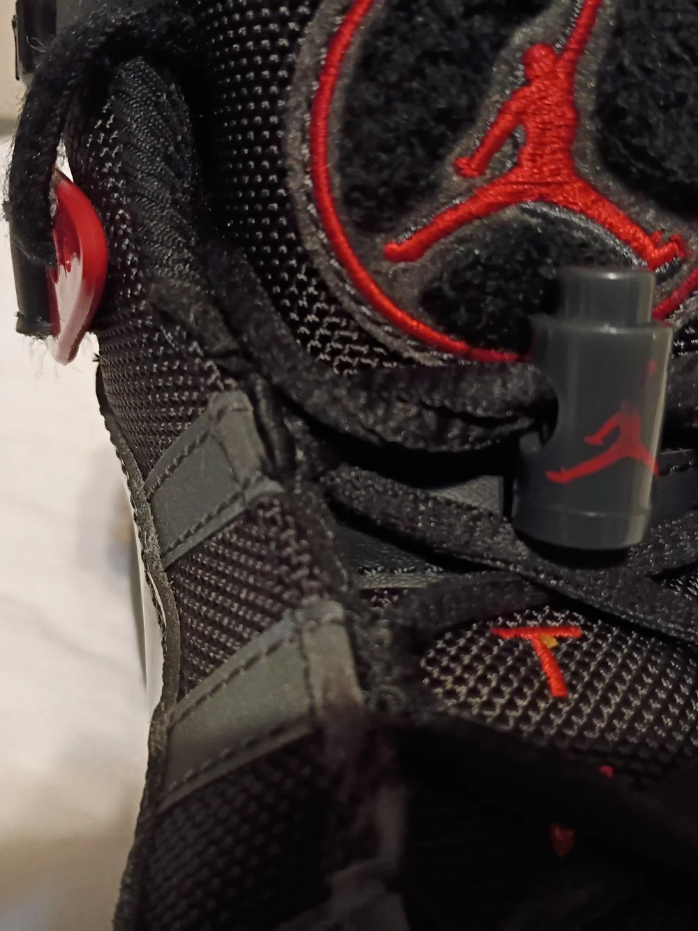 Nike Jordan 6 Rings (GS) Black Fire Red Anthracite (323419 026) Size 5Y